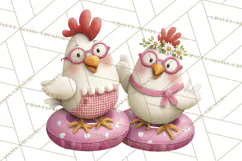Farm Animals Pool Party Clipart, Summer Farm Animals PNG Product Image 3