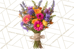 Charming Wildflower Market Floral Clipart PNG Product Image 3