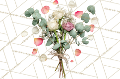 Charming Wildflower Market Floral Clipart PNG Product Image 4