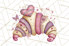 Valentine Tea Party Clipart, Romantic Teapot and Cup PNG Product Image 4