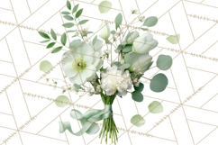 Charming Wildflower Market Floral Clipart PNG Product Image 5