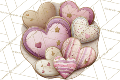 Valentine Tea Party Clipart, Romantic Teapot and Cup PNG Product Image 5