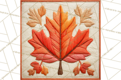 Quilt Squares Clipart PNG Rustic Patchwork Product Image 5