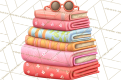 Farm Animals Pool Party Clipart, Summer Farm Animals PNG Product Image 2