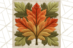 Quilt Squares Clipart PNG Rustic Patchwork Product Image 3