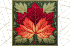 Quilt Squares Clipart PNG Rustic Patchwork Product Image 4