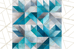 Quilt Squares Clipart PNG Rustic Patchwork Product Image 5