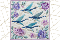 Quilt Squares Clipart PNG Rustic Patchwork Product Image 3