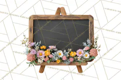 Charming Wildflower Market Floral Clipart PNG Product Image 3