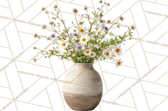 Charming Wildflower Market Floral Clipart PNG Product Image 4