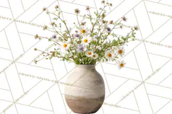 Charming Wildflower Market Floral Clipart PNG Product Image 4