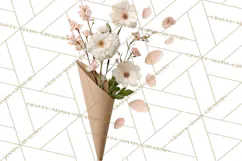 Charming Wildflower Market Floral Clipart PNG Product Image 2