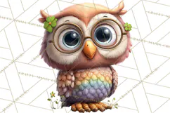 Lucky Animals Clipart, St. Patrick’s Day PNG, Cute Shamrock Product Image 5