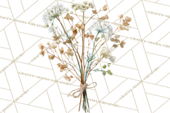 Charming Wildflower Market Floral Clipart PNG Product Image 5