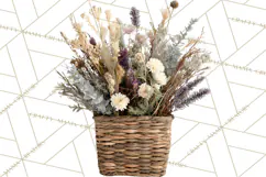 Charming Wildflower Market Floral Clipart PNG Product Image 5