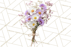 Charming Wildflower Market Floral Clipart PNG Product Image 3