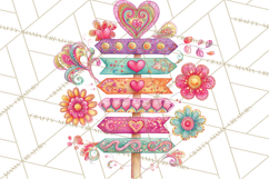 Whimsical Forest Doodle Trees And Animals PNG Clipart Product Image 3