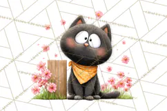 Farm Animals Gardening Clipart, Cute Farm Animal Garden PNG Product Image 3
