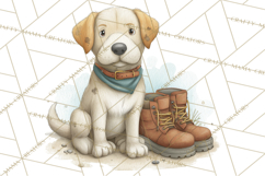 Farm Animals Clipart PNG, Cow Pig Sheep Horse Chicken Goat Product Image 3