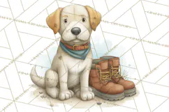 Farm Animals Clipart PNG, Cow Pig Sheep Horse Chicken Goat Product Image 3