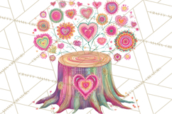 Whimsical Forest Doodle Trees And Animals PNG Clipart Product Image 4