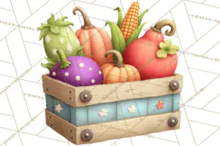 Farm Animals Gardening Clipart, Cute Farm Animal Garden PNG Product Image 5