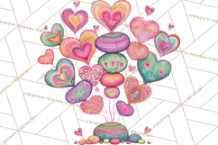 Whimsical Forest Doodle Trees And Animals PNG Clipart Product Image 5