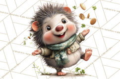 Lucky Animals Clipart, St. Patrick’s Day PNG, Cute Shamrock Product Image 3