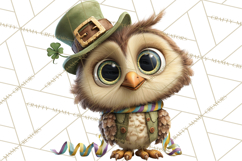 Lucky Animals Clipart, St. Patrick’s Day PNG, Cute Shamrock Product Image 5