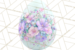 Easter Egg Clipart PNG, Decorated Easter Eggs Clip Art Product Image 5