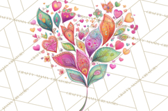 Whimsical Forest Doodle Trees And Animals PNG Clipart Product Image 5