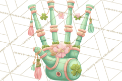 Irish Folk Elements Clipart, St. Patrick’s Day PNG, Celtic Product Image 4