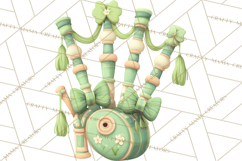 Irish Folk Elements Clipart, St. Patrick’s Day PNG, Celtic Product Image 5