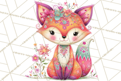 Whimsical Forest Doodle Trees And Animals PNG Clipart Product Image 2