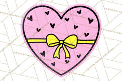 Bubblegum Pop Valentine Clipart PNG Hearts Candy Cupcakes Product Image 2