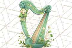 Irish Folk Elements Clipart, St. Patrick’s Day PNG, Celtic Product Image 4