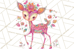 Whimsical Forest Doodle Trees And Animals PNG Clipart Product Image 2