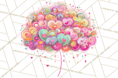 Whimsical Forest Doodle Trees And Animals PNG Clipart Product Image 3