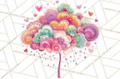 Whimsical Forest Doodle Trees And Animals PNG Clipart Product Image 4