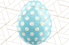 Easter Egg Clipart PNG, Decorated Easter Eggs Clip Art Product Image 3