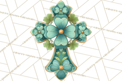 Irish Folk Elements Clipart, St. Patrick’s Day PNG, Celtic Product Image 2