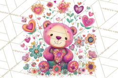 Whimsical Forest Doodle Trees And Animals PNG Clipart Product Image 4