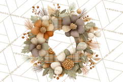 Rustic Winter Decor Clipart PNG Cozy Farmhouse Product Image 4