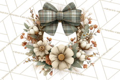 Rustic Winter Decor Clipart PNG Cozy Farmhouse Product Image 5