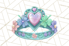 Irish Folk Elements Clipart, St. Patrick’s Day PNG, Celtic Product Image 2