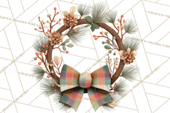 Rustic Winter Decor Clipart PNG Cozy Farmhouse Product Image 5