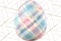 Easter Egg Clipart PNG, Decorated Easter Eggs Clip Art Product Image 5