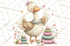 Easter Farm Animals Clipart PNG, Farm Animals Easter Eggs Product Image 5