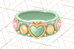 Irish Folk Elements Clipart, St. Patrick’s Day PNG, Celtic Product Image 2