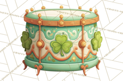 Irish Folk Elements Clipart, St. Patrick’s Day PNG, Celtic Product Image 5